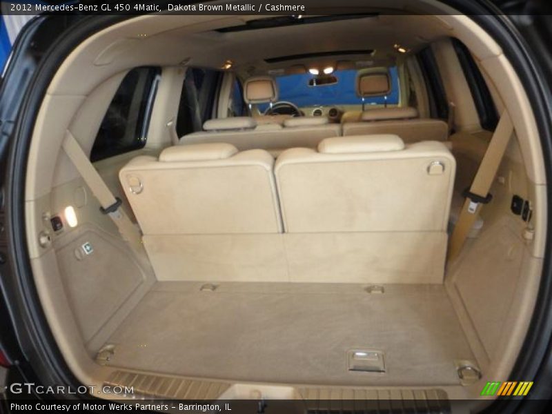 Dakota Brown Metallic / Cashmere 2012 Mercedes-Benz GL 450 4Matic