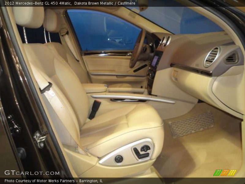 Dakota Brown Metallic / Cashmere 2012 Mercedes-Benz GL 450 4Matic