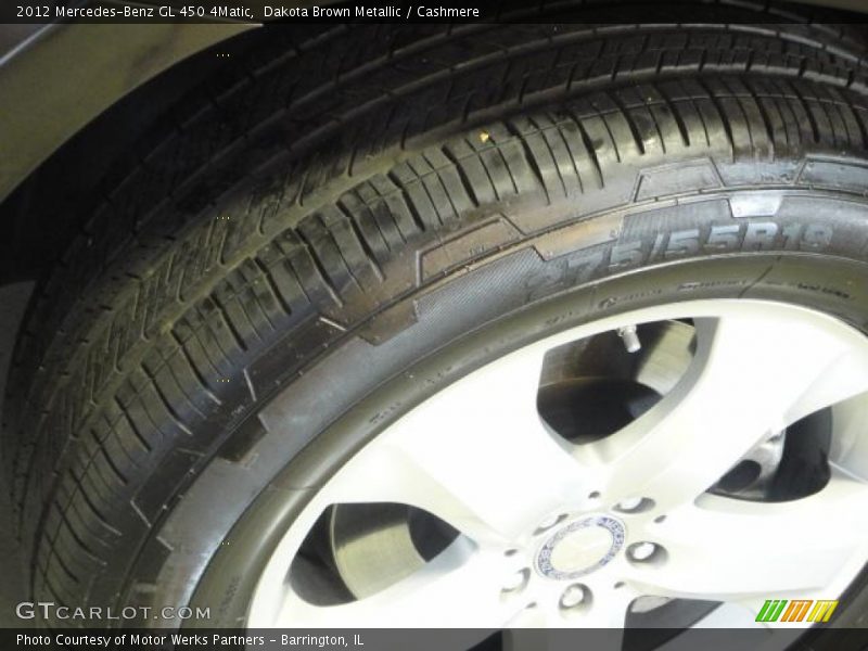 Dakota Brown Metallic / Cashmere 2012 Mercedes-Benz GL 450 4Matic