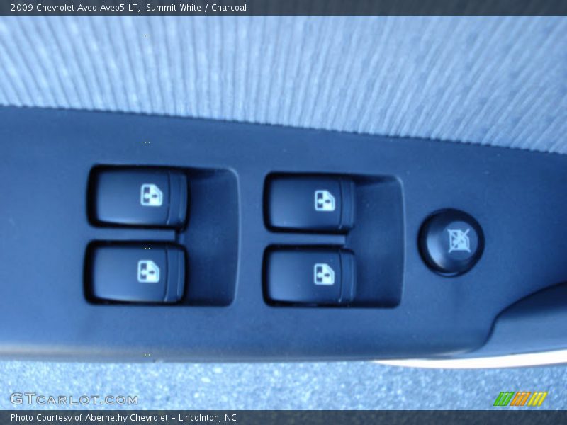 Summit White / Charcoal 2009 Chevrolet Aveo Aveo5 LT