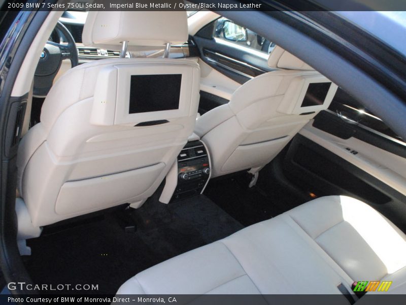 Imperial Blue Metallic / Oyster/Black Nappa Leather 2009 BMW 7 Series 750Li Sedan