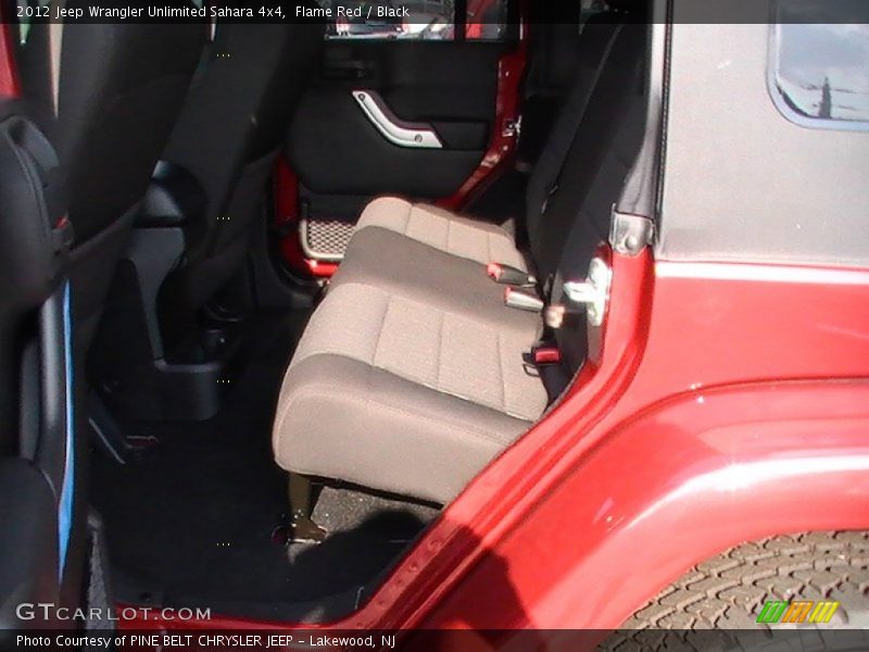 Flame Red / Black 2012 Jeep Wrangler Unlimited Sahara 4x4