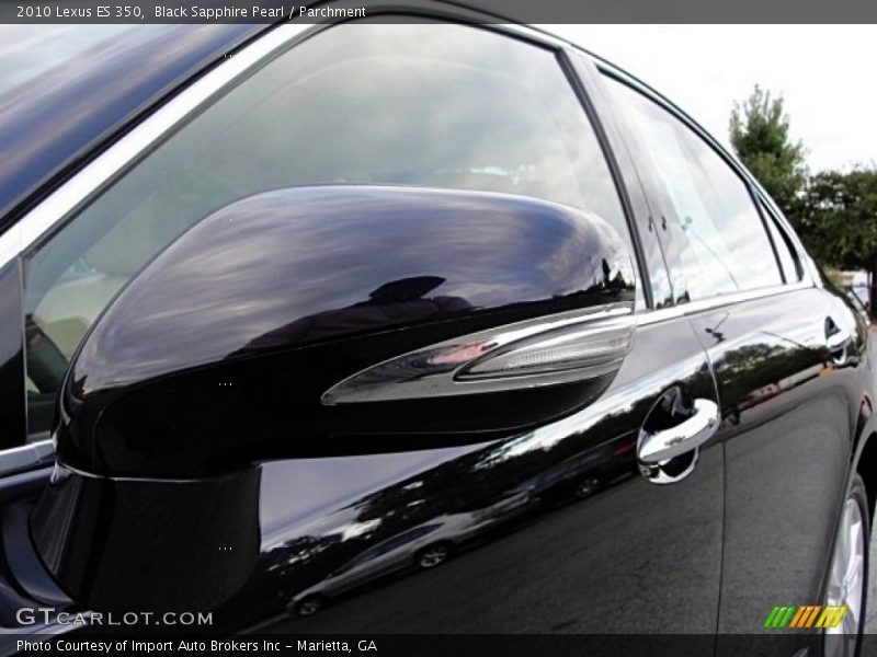 Black Sapphire Pearl / Parchment 2010 Lexus ES 350