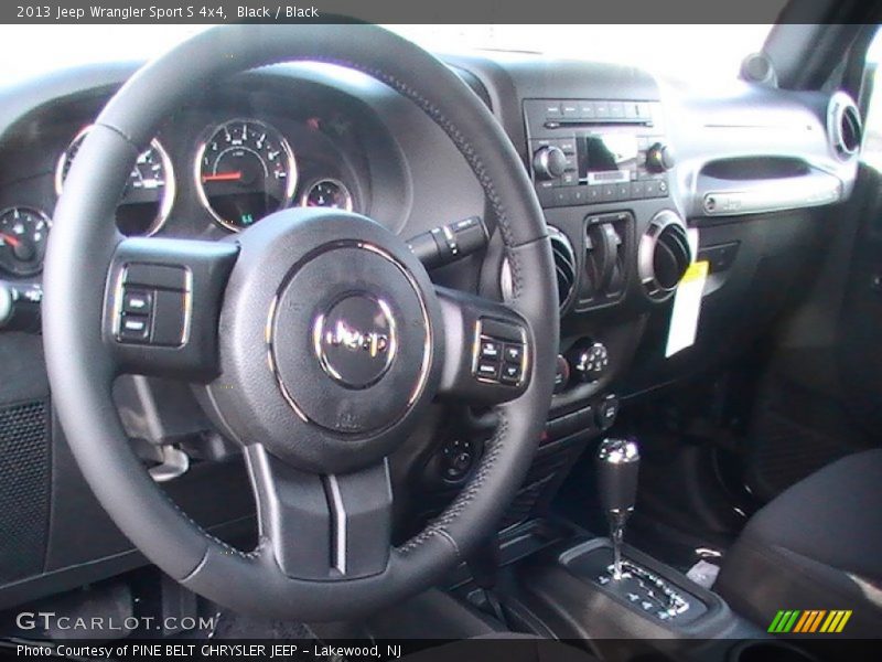 Black / Black 2013 Jeep Wrangler Sport S 4x4