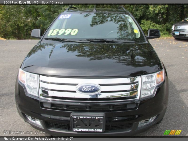 Black / Charcoal 2008 Ford Edge SEL AWD
