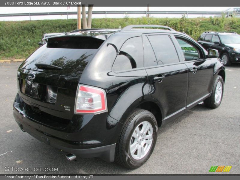 Black / Charcoal 2008 Ford Edge SEL AWD