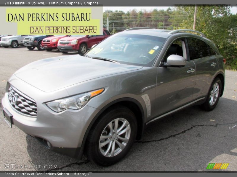 Platinum Graphite / Graphite 2010 Infiniti FX 35 AWD