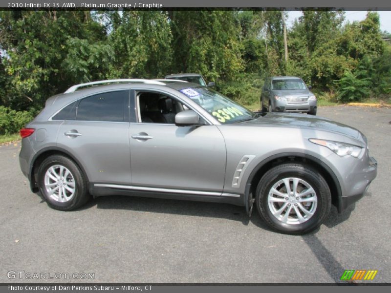 Platinum Graphite / Graphite 2010 Infiniti FX 35 AWD