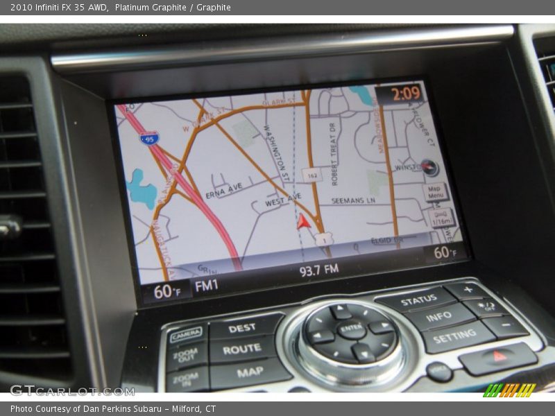Platinum Graphite / Graphite 2010 Infiniti FX 35 AWD