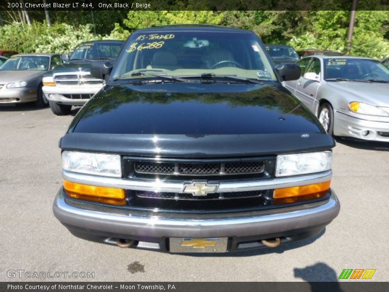 Onyx Black / Beige 2001 Chevrolet Blazer LT 4x4
