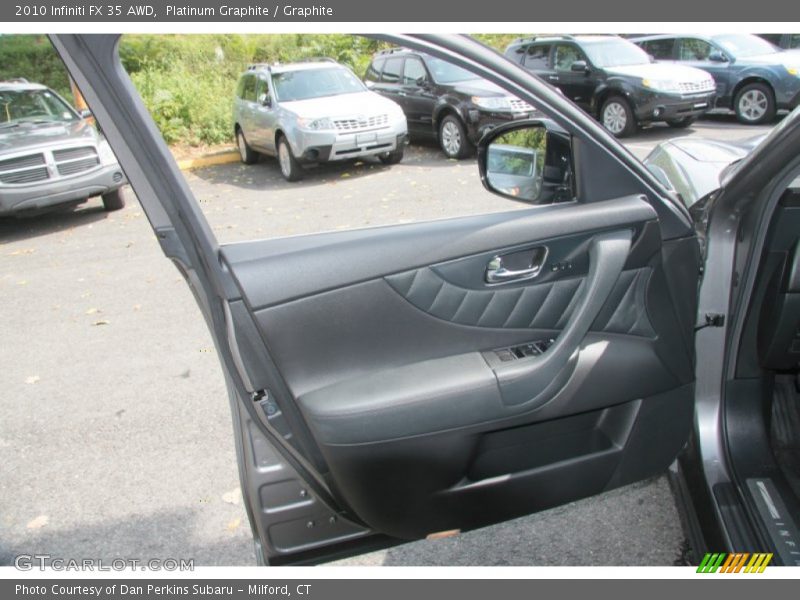 Platinum Graphite / Graphite 2010 Infiniti FX 35 AWD