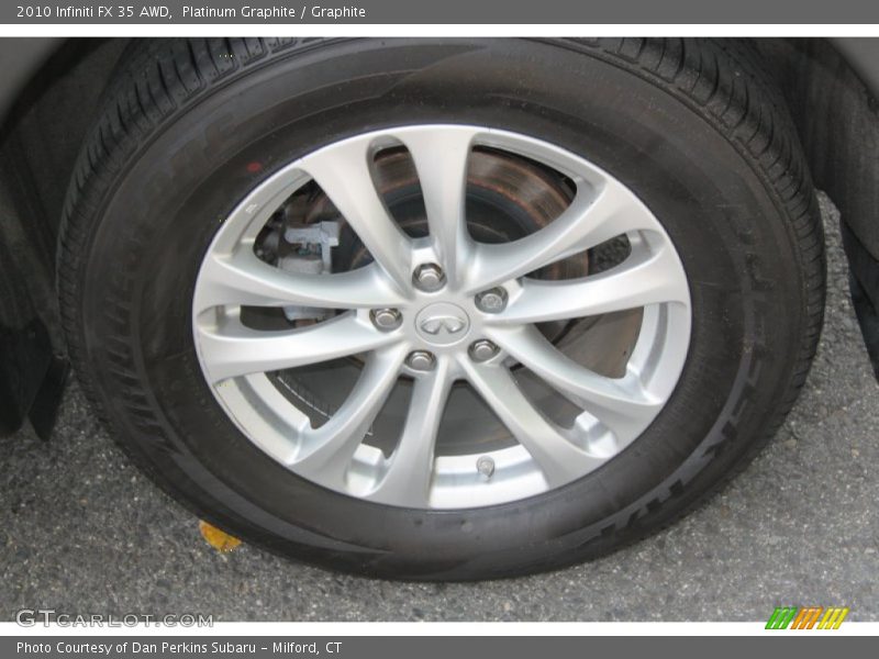 Platinum Graphite / Graphite 2010 Infiniti FX 35 AWD
