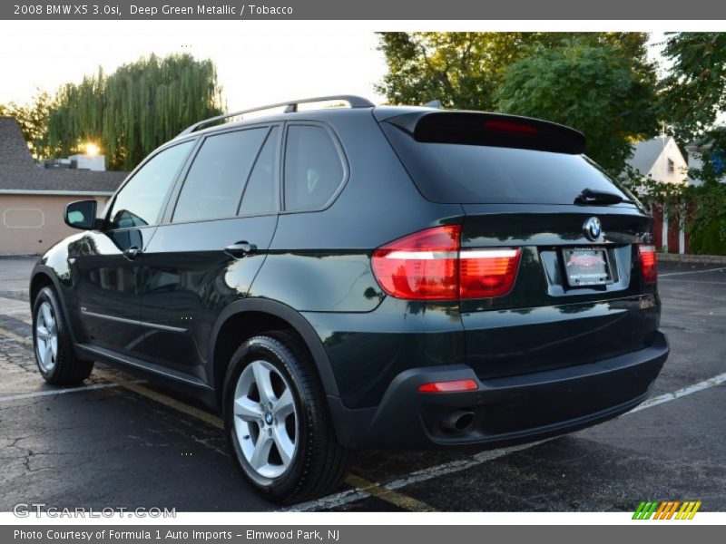 Deep Green Metallic / Tobacco 2008 BMW X5 3.0si