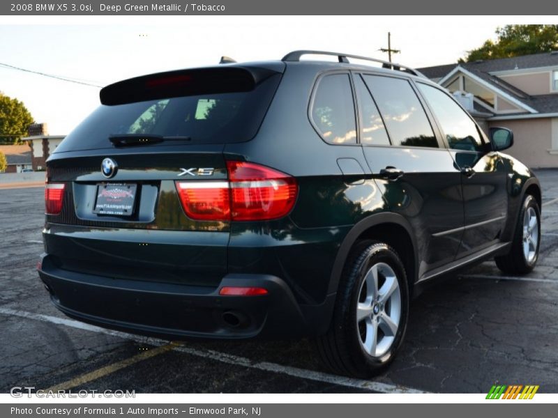 Deep Green Metallic / Tobacco 2008 BMW X5 3.0si