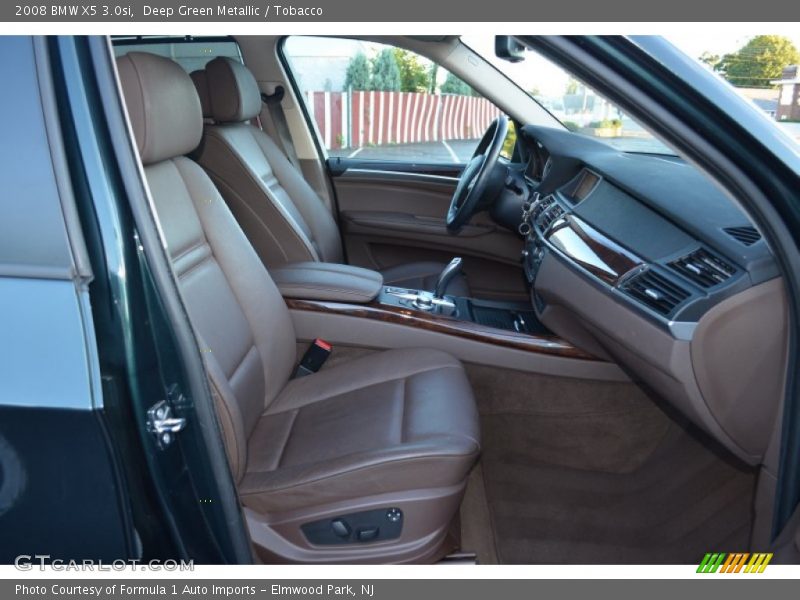 Deep Green Metallic / Tobacco 2008 BMW X5 3.0si