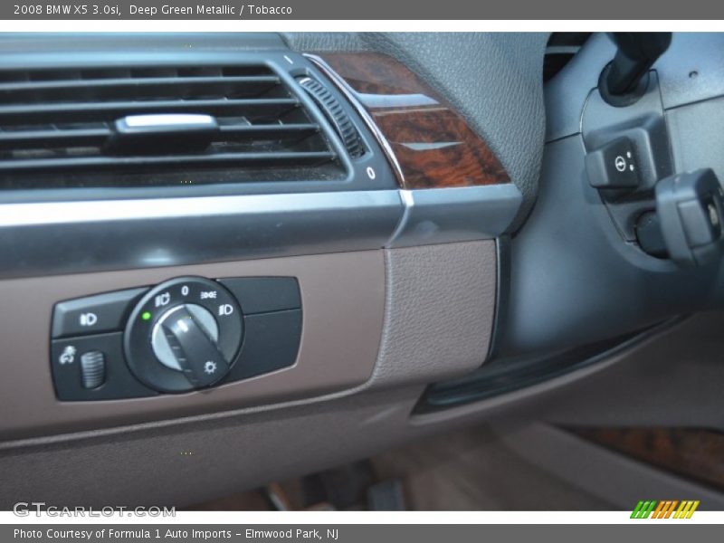 Deep Green Metallic / Tobacco 2008 BMW X5 3.0si