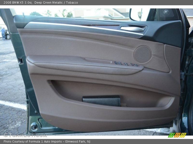 Deep Green Metallic / Tobacco 2008 BMW X5 3.0si