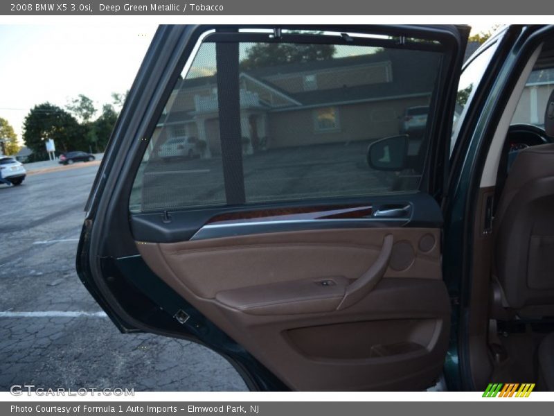 Deep Green Metallic / Tobacco 2008 BMW X5 3.0si