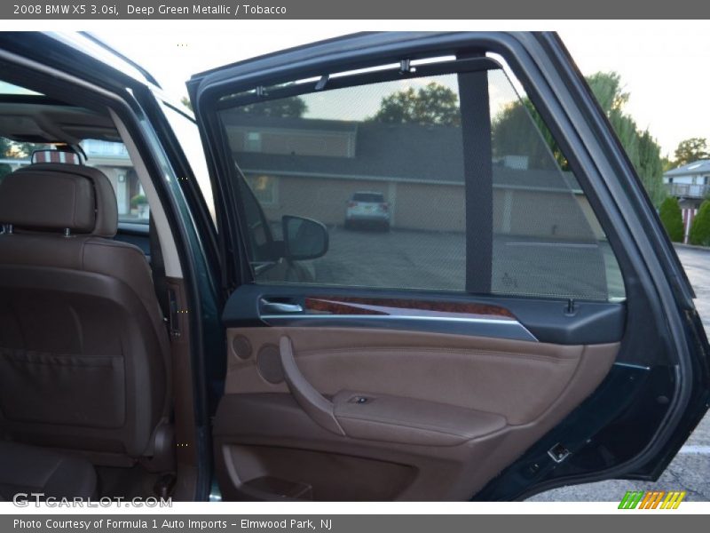 Deep Green Metallic / Tobacco 2008 BMW X5 3.0si