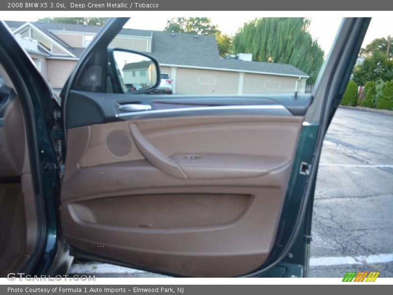 Deep Green Metallic / Tobacco 2008 BMW X5 3.0si