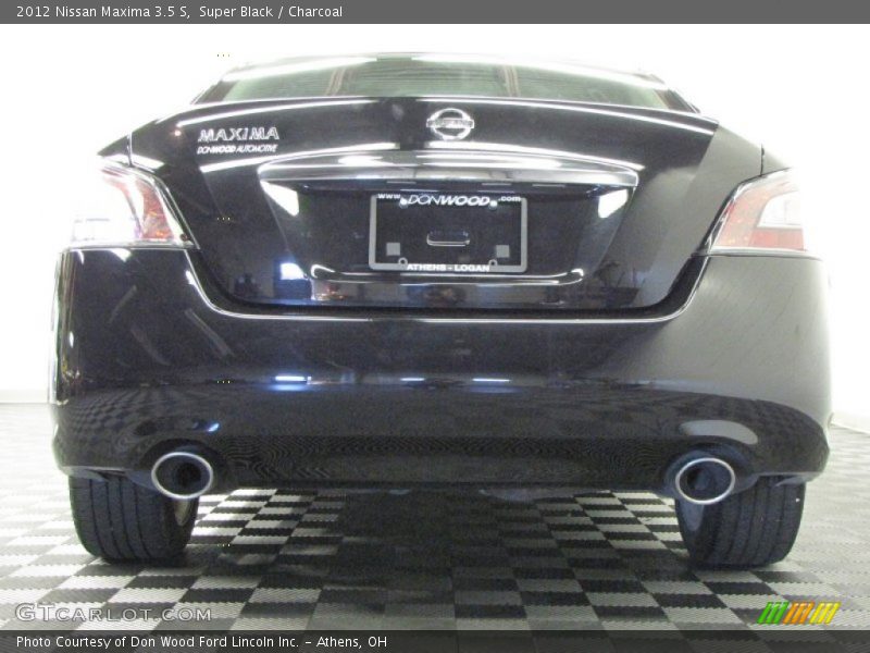 Super Black / Charcoal 2012 Nissan Maxima 3.5 S