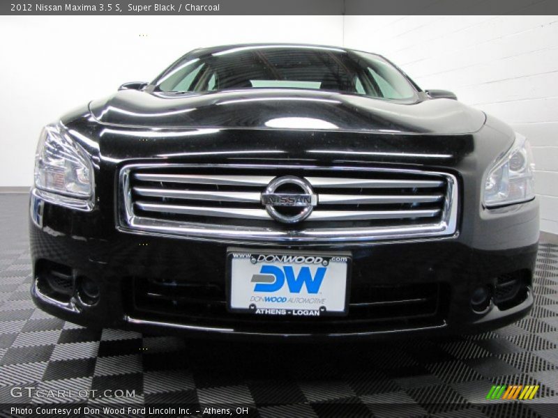 Super Black / Charcoal 2012 Nissan Maxima 3.5 S