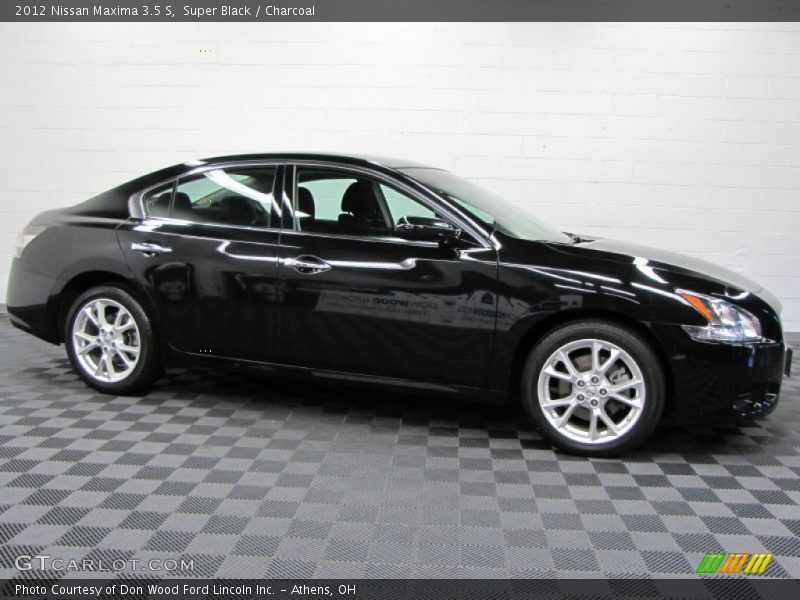 Super Black / Charcoal 2012 Nissan Maxima 3.5 S
