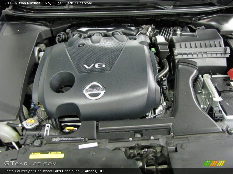 Super Black / Charcoal 2012 Nissan Maxima 3.5 S