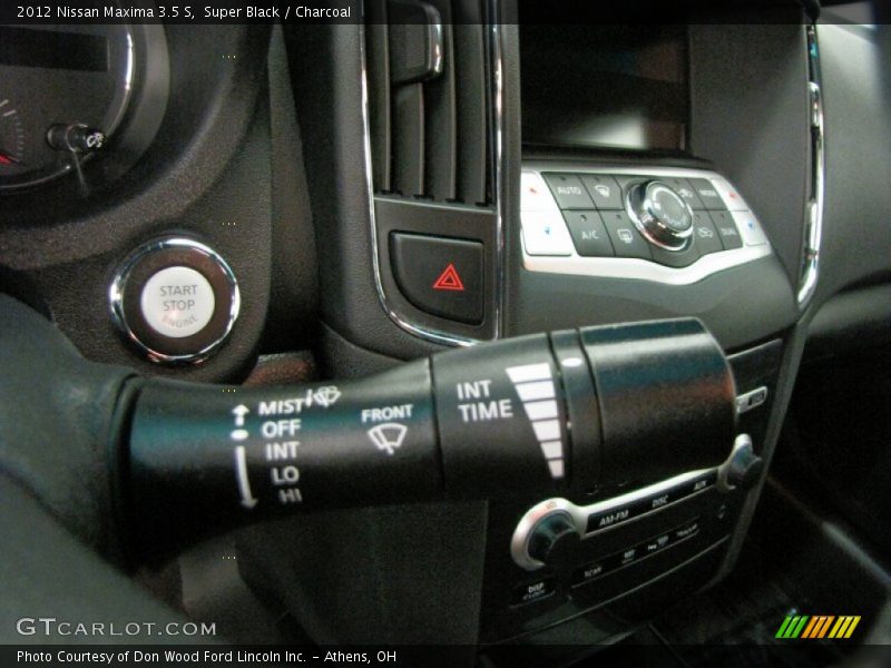 Super Black / Charcoal 2012 Nissan Maxima 3.5 S