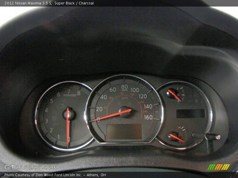 Super Black / Charcoal 2012 Nissan Maxima 3.5 S