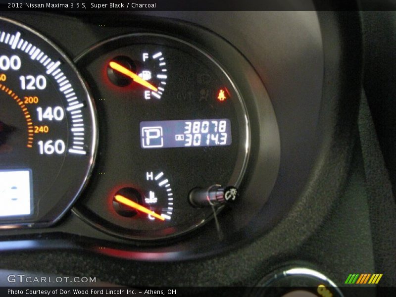 Super Black / Charcoal 2012 Nissan Maxima 3.5 S