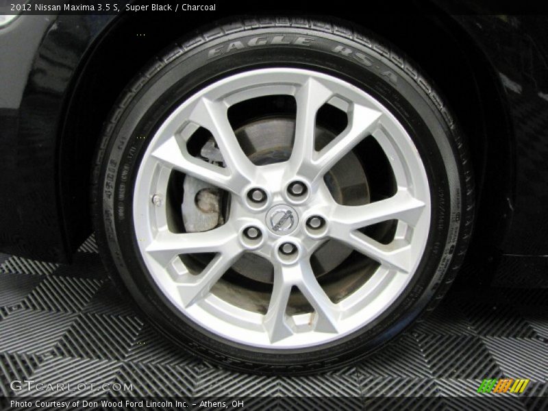 Super Black / Charcoal 2012 Nissan Maxima 3.5 S