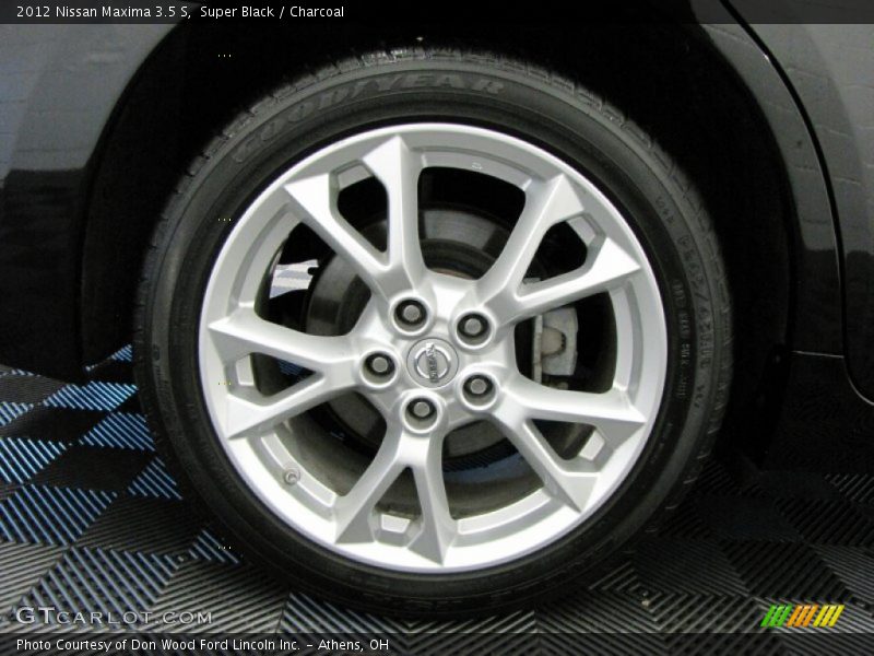 Super Black / Charcoal 2012 Nissan Maxima 3.5 S