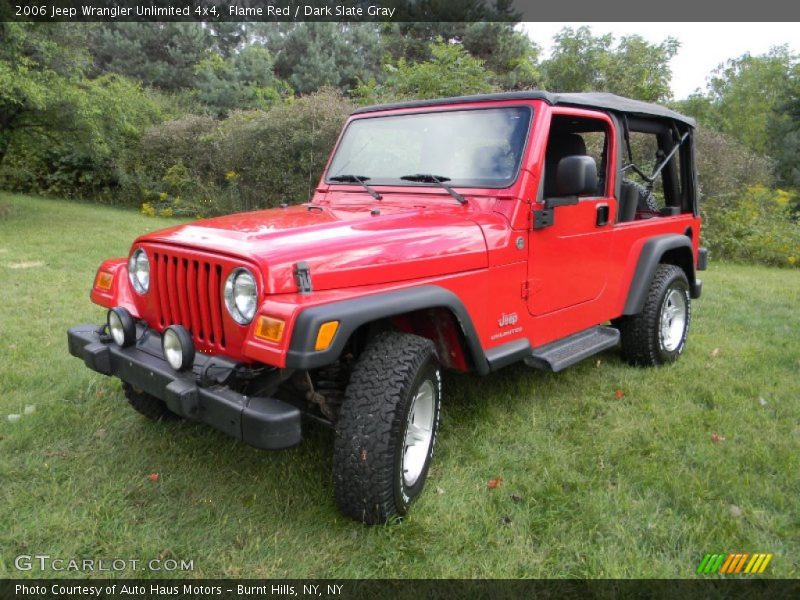 Front 3/4 View of 2006 Wrangler Unlimited 4x4