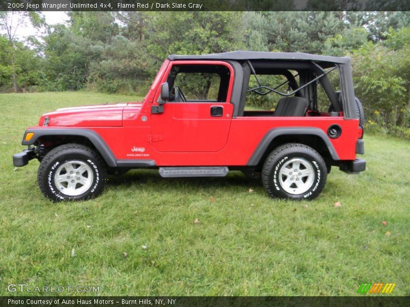  2006 Wrangler Unlimited 4x4 Flame Red