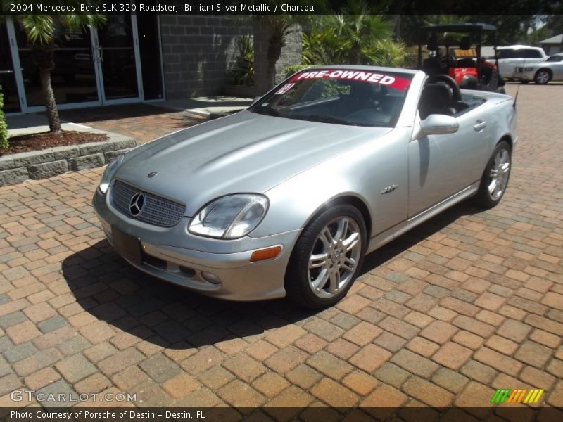 Front 3/4 View of 2004 SLK 320 Roadster