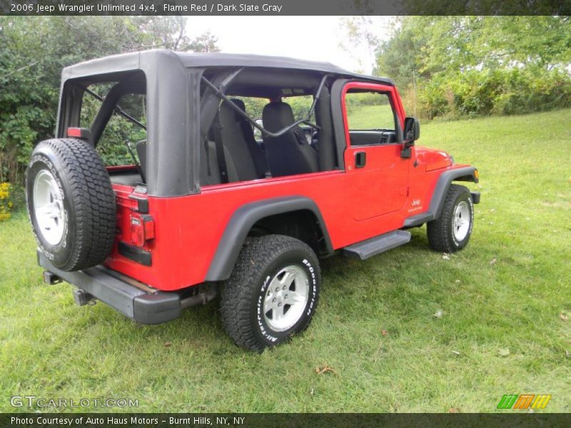 Flame Red / Dark Slate Gray 2006 Jeep Wrangler Unlimited 4x4
