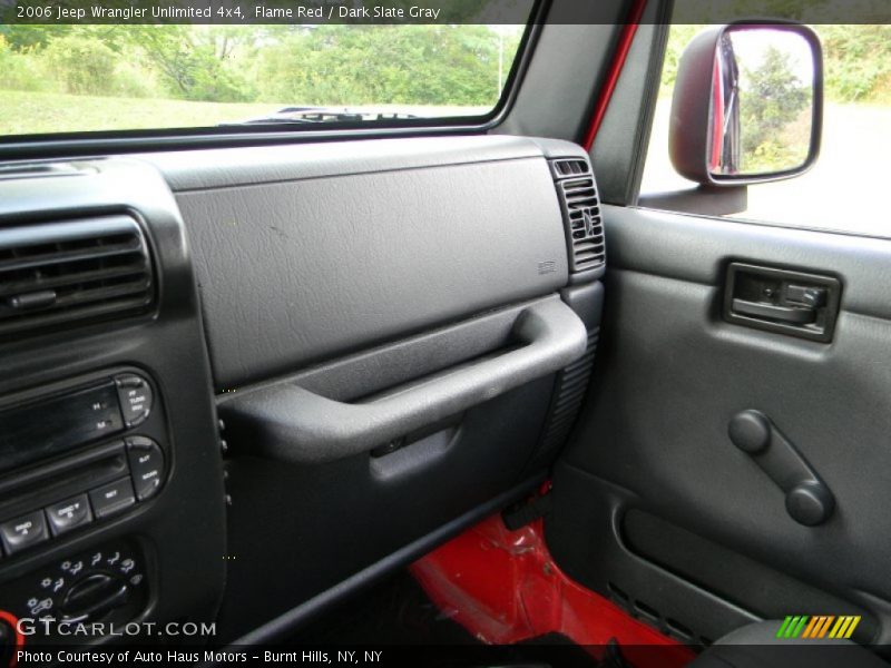 Flame Red / Dark Slate Gray 2006 Jeep Wrangler Unlimited 4x4