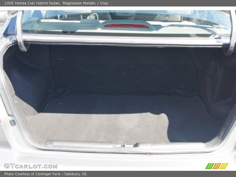 Magnesium Metallic / Gray 2005 Honda Civic Hybrid Sedan