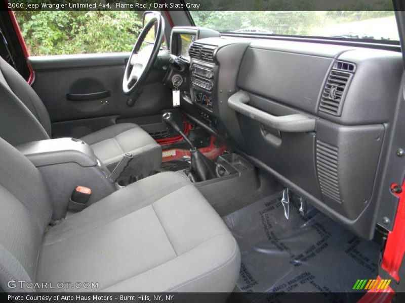  2006 Wrangler Unlimited 4x4 Dark Slate Gray Interior