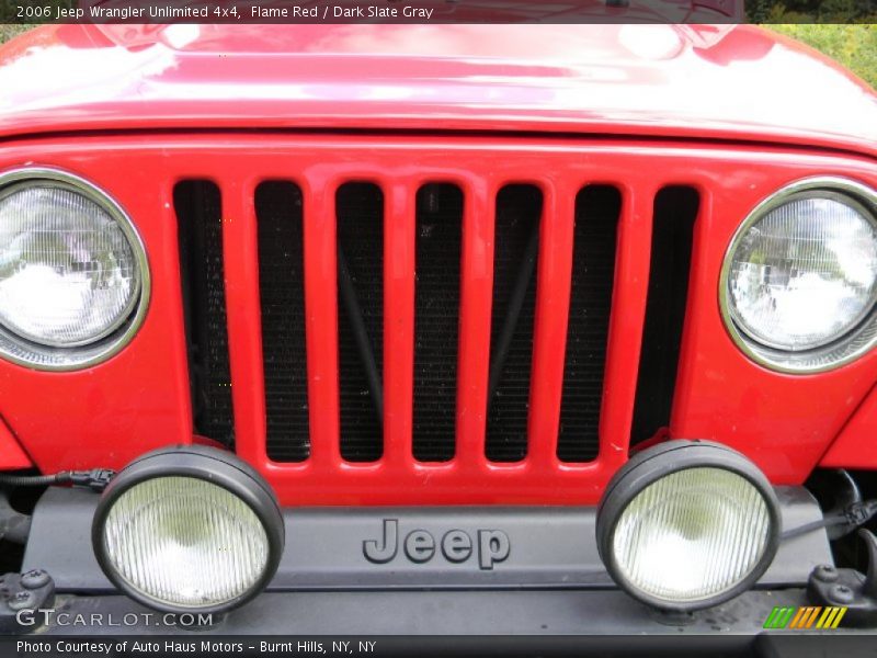 Flame Red / Dark Slate Gray 2006 Jeep Wrangler Unlimited 4x4