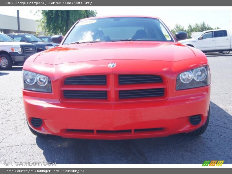 TorRed / Dark Slate Gray 2009 Dodge Charger SE