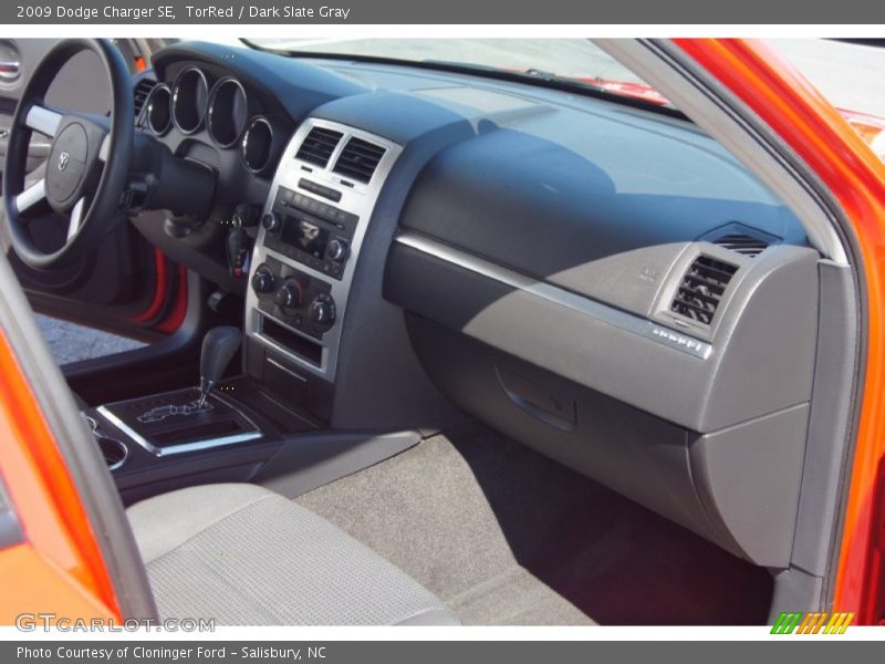 TorRed / Dark Slate Gray 2009 Dodge Charger SE