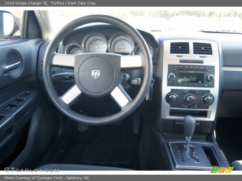 TorRed / Dark Slate Gray 2009 Dodge Charger SE