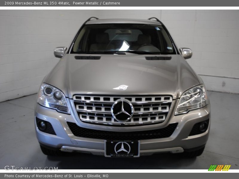 Pewter Metallic / Cashmere 2009 Mercedes-Benz ML 350 4Matic