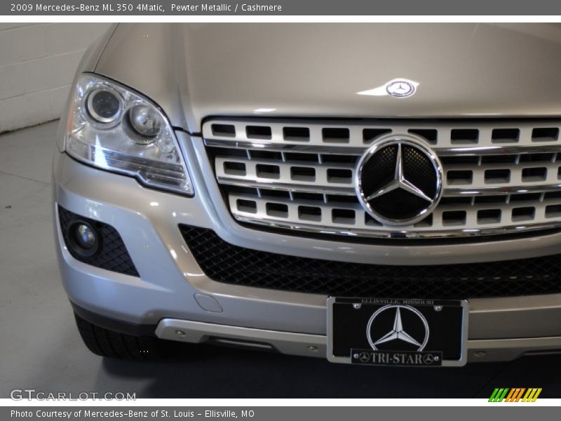 Pewter Metallic / Cashmere 2009 Mercedes-Benz ML 350 4Matic
