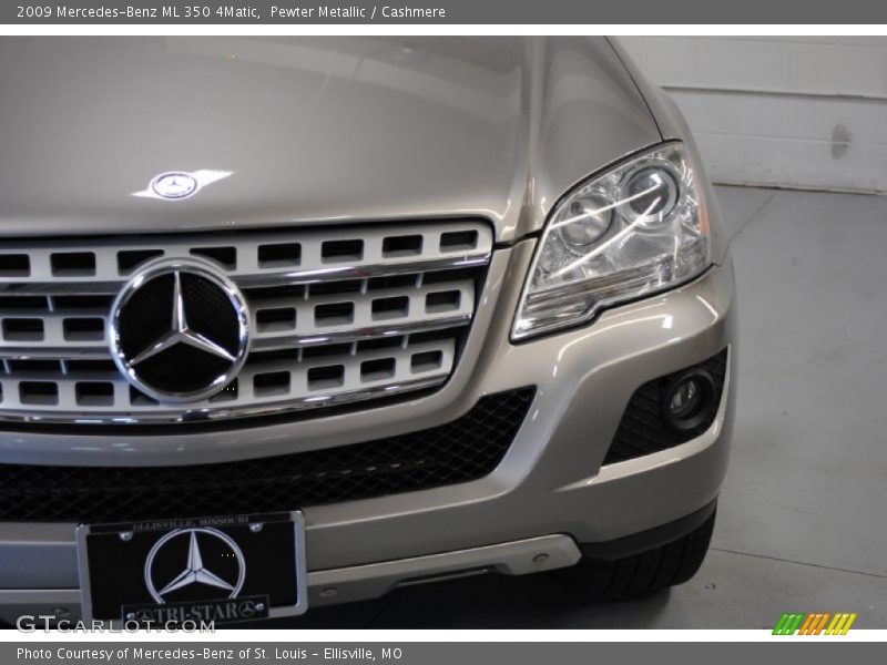 Pewter Metallic / Cashmere 2009 Mercedes-Benz ML 350 4Matic
