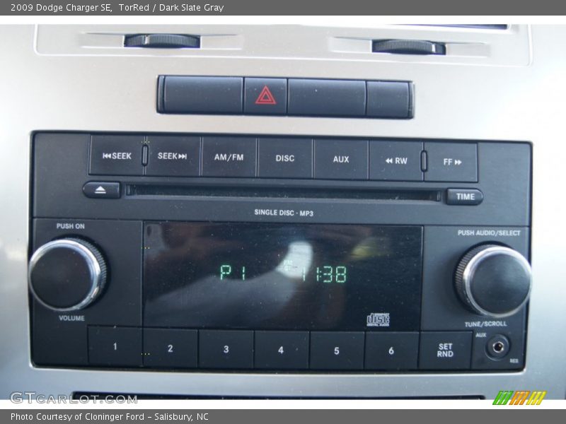 Audio System of 2009 Charger SE