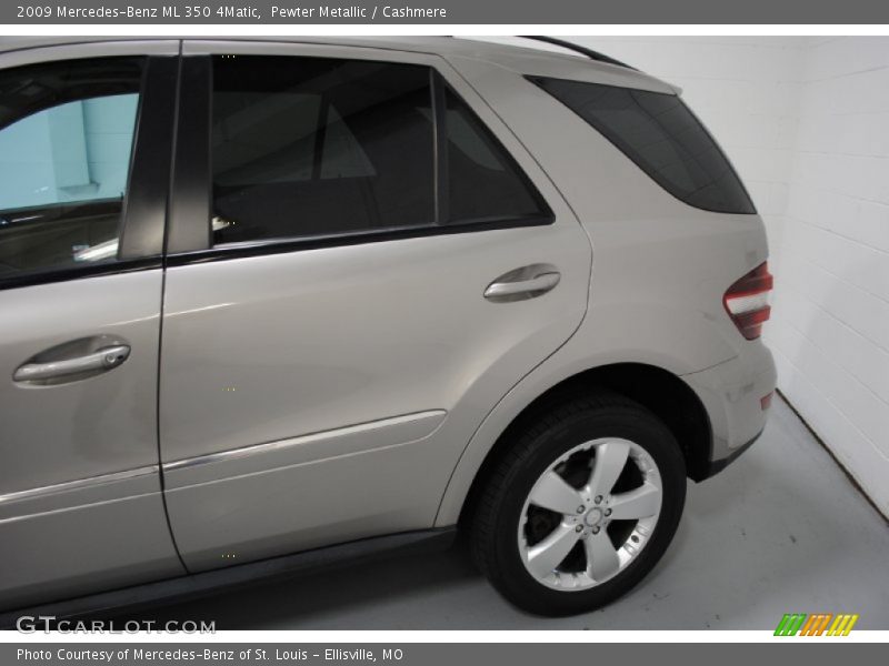 Pewter Metallic / Cashmere 2009 Mercedes-Benz ML 350 4Matic