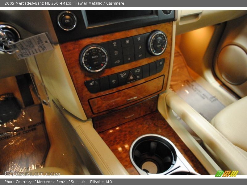 Pewter Metallic / Cashmere 2009 Mercedes-Benz ML 350 4Matic